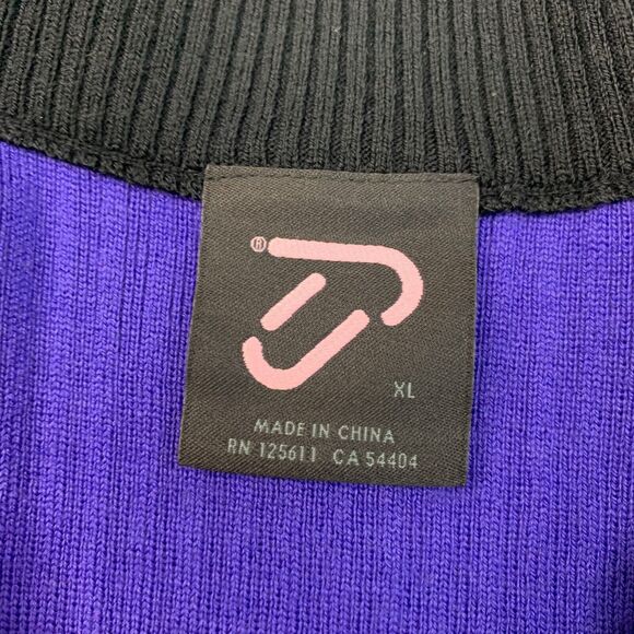 IJP Design Sweater Mens XL Extra Large Ribbed Full Zip Wool Acrylic Blend *READ - Picture 7 of 16